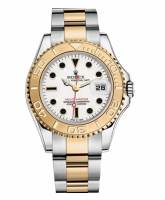 Rolex Yacht-Master Acier inoxydable et Or jaune blanc cadran 168623 W