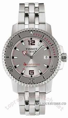 Tissot Diver Seastar acier Silver Hommes T19.1.481.32 Montre Réplique