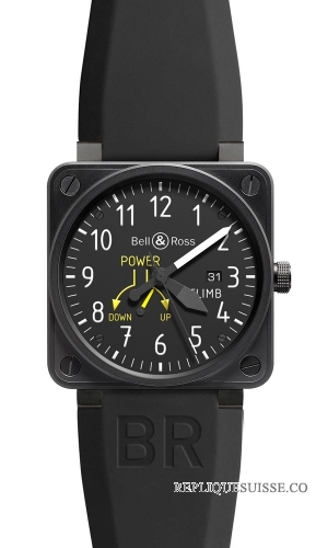 Bell & Ross BR 01-97 CLIMB Flight Intruments des hommes Montre Réplique