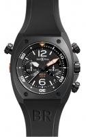 Bell & Ross BR 02-94 CARBON Chronographe 44mm des hommes Montre Réplique