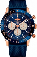 Copie Montre Breitling Chronoliner 46mm Acier Avec Lunette En Ceramique Or Rouge 18K RB046116/C972/276S/R20D.3