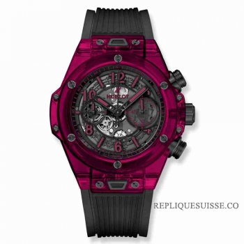 Copie Montre Hublot Big Bang Unico rouge saphir 45mm 411.JR.4901.RT