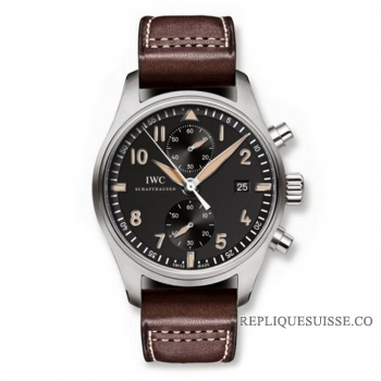 IWC s d\'Aviateur Chronographe \"Collectors \" Edition IW387808 Montre Réplique