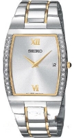 Seiko Diamant Two-tone acier Hommes SKP321 Montre Réplique