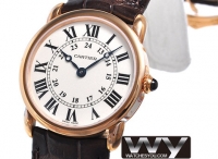 Cartier Ronde Louis 18kt Rose Or Dames W6800151 Montre Réplique