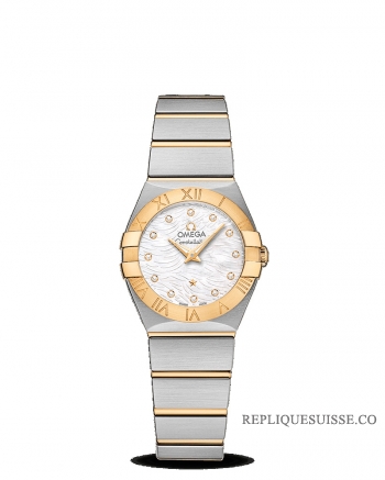 Réplique Omega Constellation Quartz 24mm 123.20.24.60.55.008