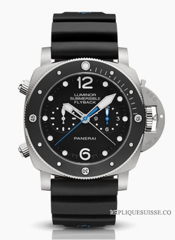 Panerai Luminor Submersible 1950 Chrono Flyback Titanio PAM00615 SIHH 2015 Montre Réplique