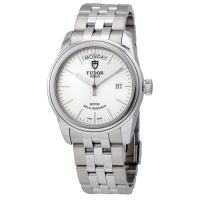 Tudor Glamour Day Date Acier Inoxydable / Jacquard Argent / Bracelet m56000-0005