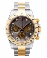 Réplique Rolex Daytona en acier et or fonce cadran MOP 116523 DKYM