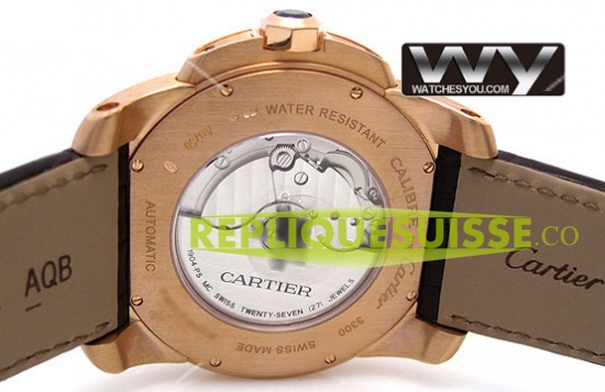 Cartier Calibre De Cartier Automatique Hommes W7100009 Montre Réplique - Cliquez sur l'image pour la fermer