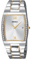 Seiko Diamant Two-tone acier Hommes SKP321 Montre Réplique