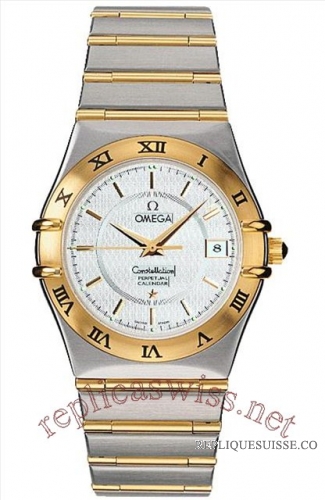 Omega Constellation Gents Regular Quartz 1252.30.00 Montre Réplique