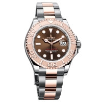 Réplique Rolex Yacht-Master Chocolate Dial 116621 et acier 18K EveOr rose Oyster Montre