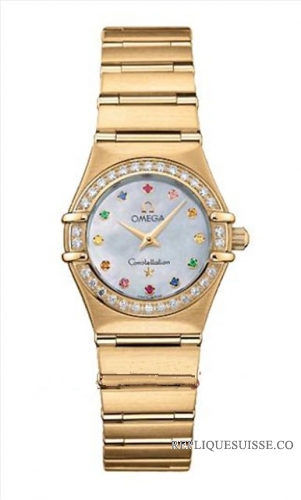 Omega Constellation Iris 95 Quartz 1167.79.00 Dames Montre Réplique