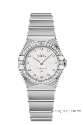 les diamants en acier OMEGA Constellation 131.15.25.60.52.001