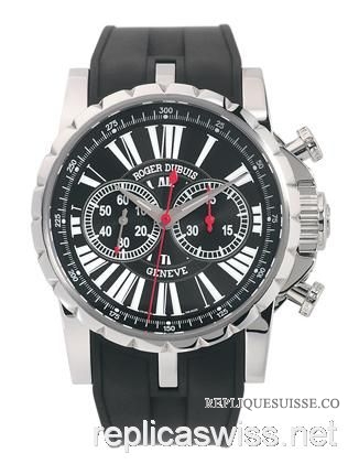 Roger Dubuis Excalibur Chronographe Hommes EX42-78-90-00-09R0 Montre Réplique