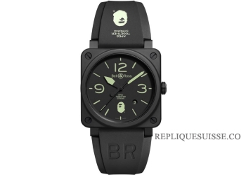 Bell Ross Instruments X Bape 25e anniversaire BR0392-BAPE-25-CE