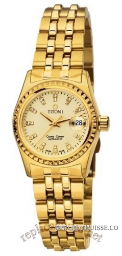 Titoni Cosmo Queen Femmes 728G-306 Montre Réplique [20131225286]