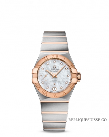 Réplique Omega Constellation Co Axial Master CHRONOMETER Small Seconds 27mm 127.20.27.20.55.001