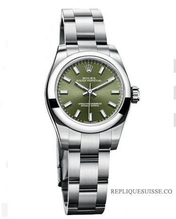 Rolex Oyster Perpetual 26 176200 Green Dial Montre Réplique