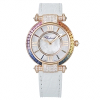 Réplique Chopard Imperiale Joaillerie Arc-en-ciel 36mm 384242-5021