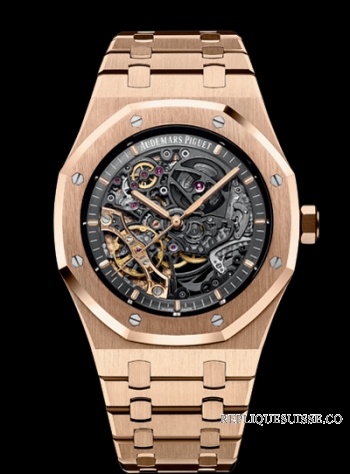 Audemars Piguet Royal Oak DOUBLE BALANCE WHEEL OPENWORKED montre Réplique 15407OR.OO.1220OR.01