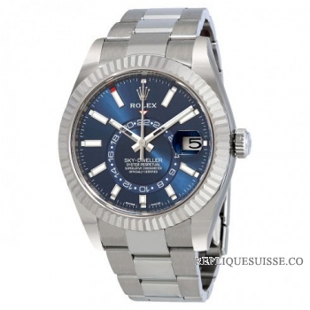 Réplique Rolex Oyster Perpetual Sky-Dweller 326934 Automatique Hommes Oyster Montre-3 Cadran option