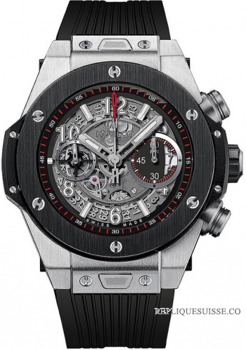 Hublot Big Bang Unico Titanium Ceramique Skeletal Dial hommes Montre Réplique