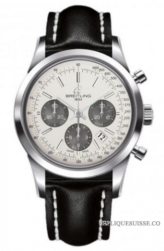 Copie Montre Breitling Transocean Chronographe Acier Inoxydable AB015212/G724/435X/A20BA.1