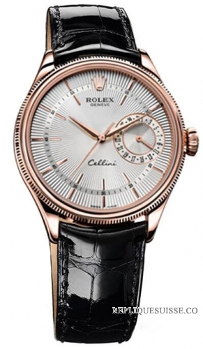 Rolex Cellini Date Everose Or 50515 sbr Montre Réplique