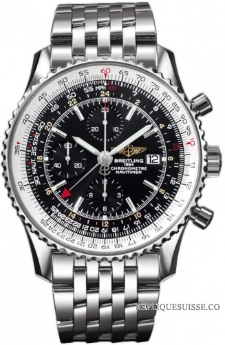 Breitling Navitimer 1 Chronographe GMT 46 Navitimer Bracelet