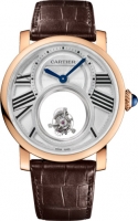 Rotonde de Cartier Mysterious Double Tourbillon montre Réplique W1556230