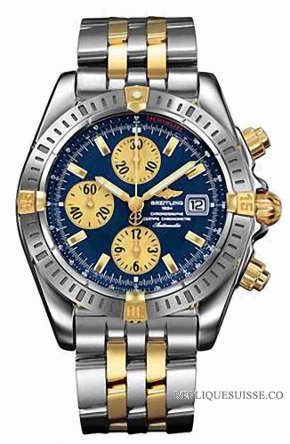 Breitling Windrider Chronomat Evolution 18k Or & Inoxydable Montre Réplique