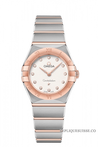OMEGA Constellation Steel Sedna Gold Diamonds 131.20.25.60.52.001