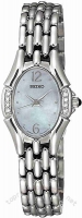 Seiko Diamant bleu Mother-of-Pearl acier Dames SXGM27 Montre Réplique