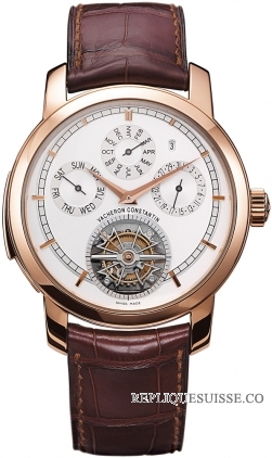 Réplique Montres Vacheron Constantin Traditionnelle Hommes 80172-000R-9300