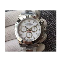 Réplique Cadran Rolex Daytona en acier blanc 116520