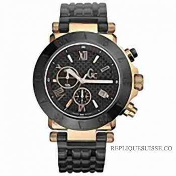 Guess Collection Chronographe Rose Or des hommes G47000G1 Montre Réplique