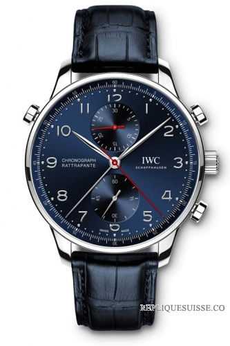 Copie Montre IWC Portugieser Chronographe Rattrapante Edition Boutique Munich IW371217