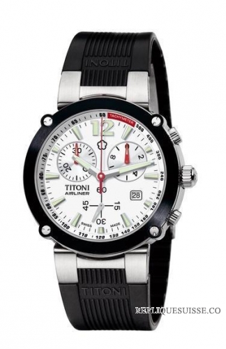 Titoni Airliner Gents TQ94935SB-RB-305 Montre Réplique