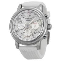 Chopard Mille Miglia Automatique Chronographe Blanc Rubber montres pour dames 168511-3018