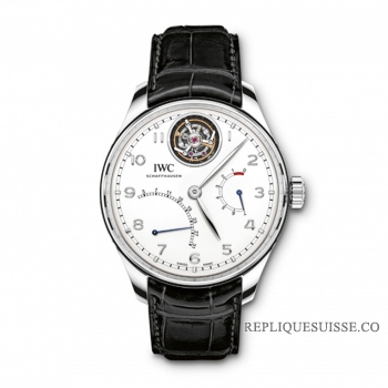 IWC Portugieser Retrograde Mystery Tourbillon IW 504601 Montre Réplique