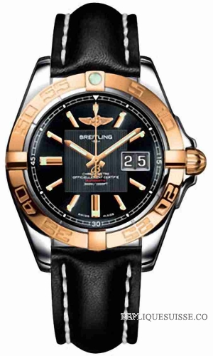 Breitling Galactic 41 acier and Rose Or C49350L2/BA09 Montre Réplique