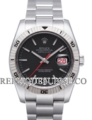 Rolex Datejust Turn-o-Graph noir Dial 116264BKSO Montre Réplique