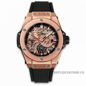 Copie Montre Hublot Big Bang MECA-10 King Gold 45mm 414.OI.1123.RX