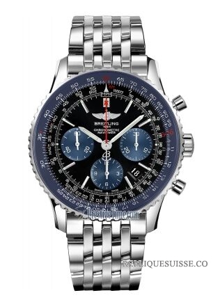 Copie Montre Breitling Navitimer 01 edition limitee en acier inoxydable Mens AB012116/BE09