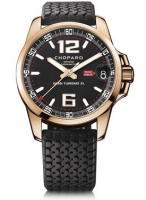 Chopard Mille Miglia Gran Turismo XL noir Dial 18k Or rose 161264-5001