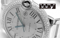 Cartier Ballon Bleu De Diamants Automatique WE9009Z3 Montre Réplique