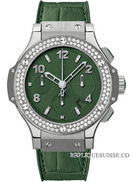 Hublot Big Bang Dark vert Tutti Frutti Montre 341.PV.5290.LR.1104