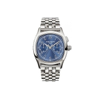 Patek Philippe Chronographe Intermediaire 5950 Acier Inoxydable / Bleu / Bracelet 5950 / 1A-010 Montres Copie